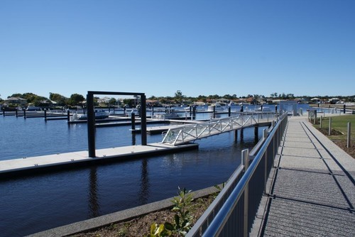 The high-tech facilities include a weigh station and 82 single and multihull berths in sizes up to 18m as part of stage 1. © MIAA
